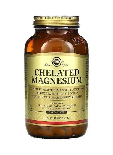 Solgar CHELATED Magnesium 100 TAB