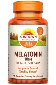 Sundown Melatonin 10mg 90 capsules