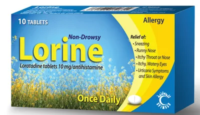 Lorine 10mg Tab 10"