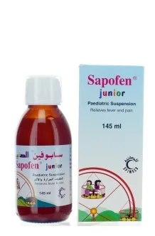SAPOFEN JUNIOR 100mg/5ml suspension 145ml
