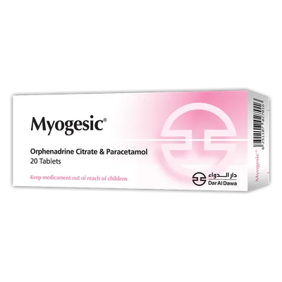 MYOGESIC TABS. 20"