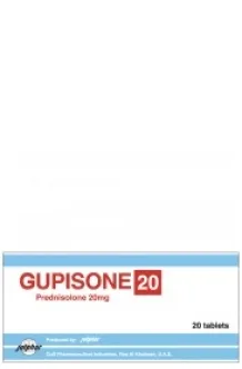 GUPISONE 20MG TAB 20 S