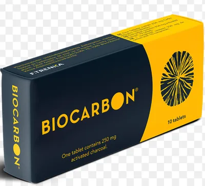 BIOCARBON 250MG 50 TABLETS