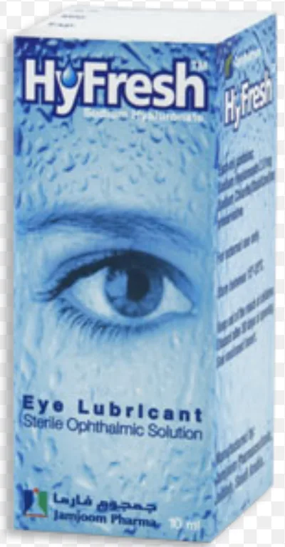 Hyfresh eye drops