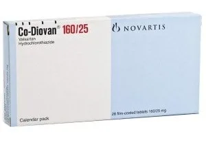CO-DIOVAN 160/25mg TABS 28's