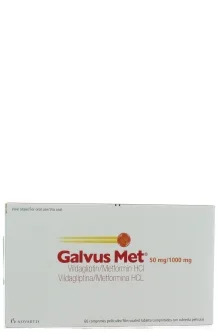 GALVUSMET 50/1000mg TABS 60's