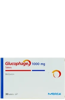 GLUCOPHAGE 1000MG TABS 30'S