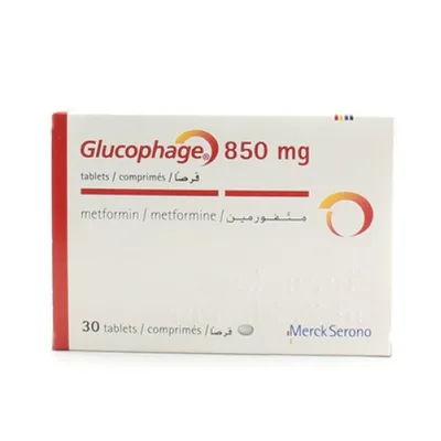 GLUCOPHAGE 850MG TABS 30'S