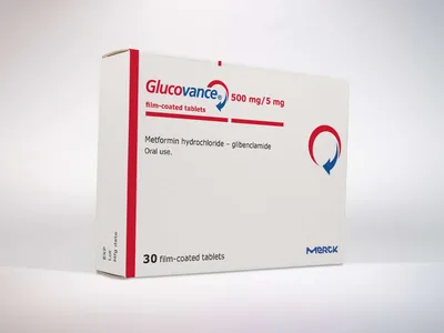 GLUCOVANCE 500MG/5MG TABS 30'S