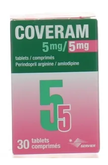COVERAM 5/5 MG TABS 30'S