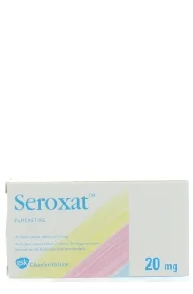 SEROXAT CR 20MG TAB 30'S