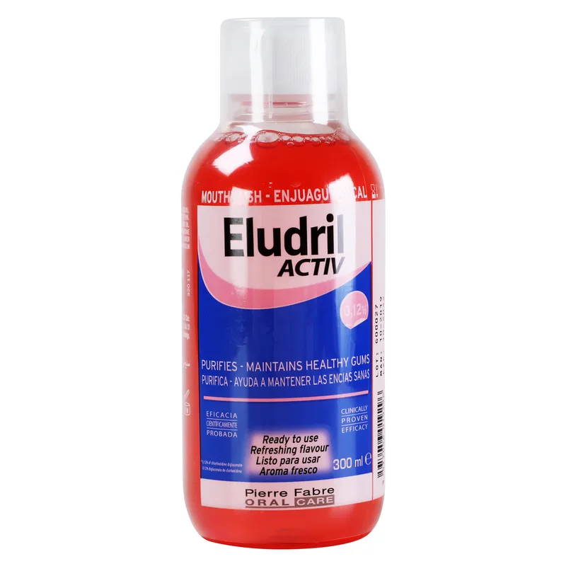 ELUDRIL ACTIVE MOUTHWASH 300ML