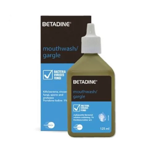 BETADINE GARGLE & MOUTHWASH 125ML