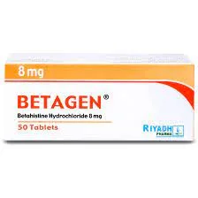 BETAGEN 8MG TABS 50'S