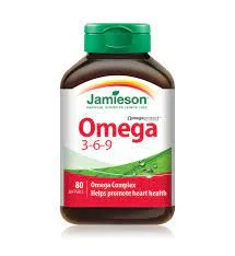 JAMIESON OMEGA 3-6-9 80 SOFTGEL