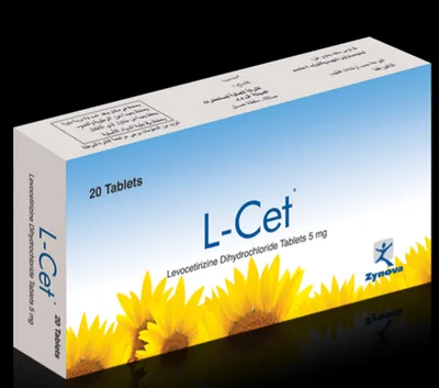 L-CET 5mg TABLETS 20's