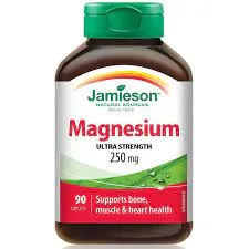 JAMIESON MAGNESIUM 250MG 90'S