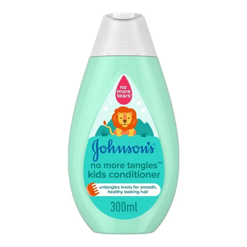 JOHNSON & JOHNSON KIDS NO MORE TANGLES CONDITIONER 300ML-NEW