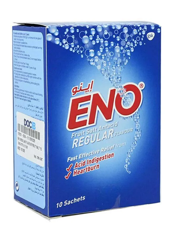 ENO SALT REGULAR 5GM 10 SACHETS