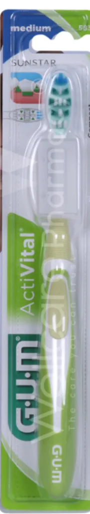 GUM ACTIVITAL TOOTHBRUSH MED 583