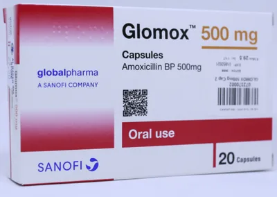 Glomox 500mg 20 capsules