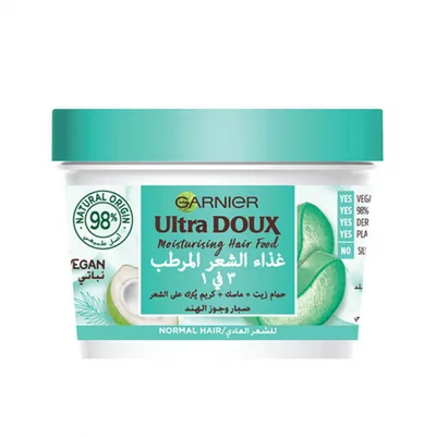 Garnier Ultra Doux moisturising hair food mask 390ml