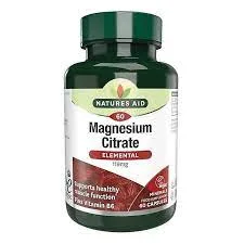 Nature's Aid Magnesium Citrate 119mg 60 caps