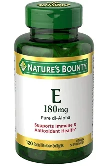 Nature's Bounty Vitamin E 180mg 120 softgels