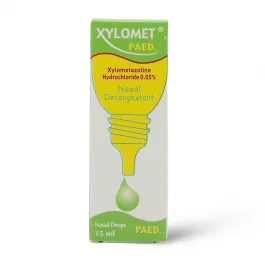 Xylomet peadiatric  nasal drops 15 ml