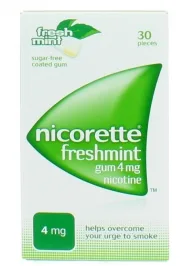 Nicorette Freshmint 4mg 30 chewing gum