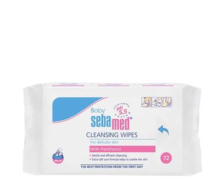 Sebamed Baby Cleansing Wipes 72 pieces