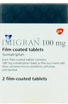 IMIGRAN 100mg 2 tablets