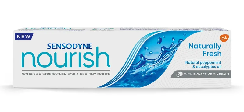 Sensodyne nourish naturally fresh toothpaste 75ml