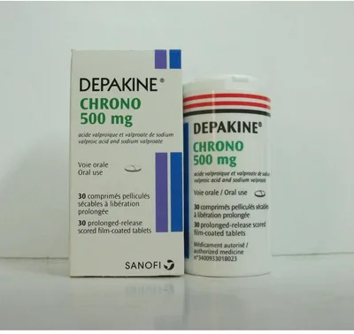 Depakine chrono 500mg 30 tablets