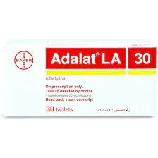 Adalat LA 30mg 30 tablet