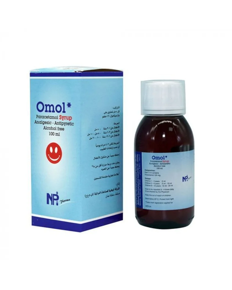 Omol Syrup 250mg/5ml 100ml