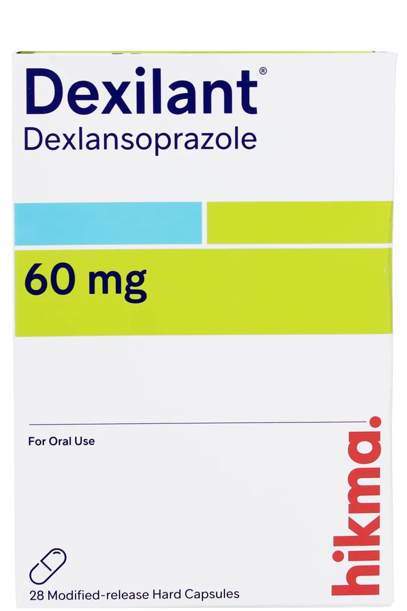 DEXILANT 60MG DELAYED-RELEASE CAPS 28'S