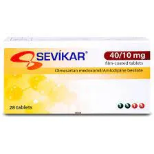 SEVIKAR 40MG/10MG FC TABS 28'S