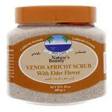 Nature's Bounty apricot scrub face & body 600