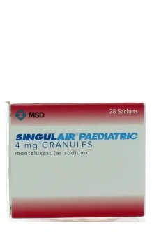 Singulair Pediatric 4 Mg Granules Sachets 28 S
