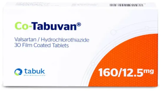 CO-TABUVAN 160/12.5 mg 30'S