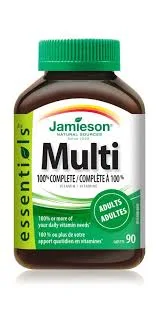 JAMIESON MULTIVITAMINS 90 CAPLETS