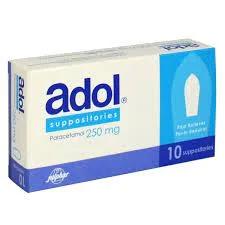 ADOL 250 MG Suppository 10 S