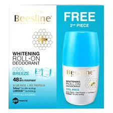 BEESLINE WHITENING ROLL-ON DEO COOL BREEZE (1+1 FREE)