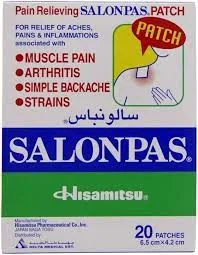 Salonpas pain Relieving Patch 20'S