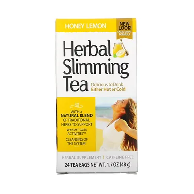 21st Century Herbal Slimming Tea Honey Lemon 24'S