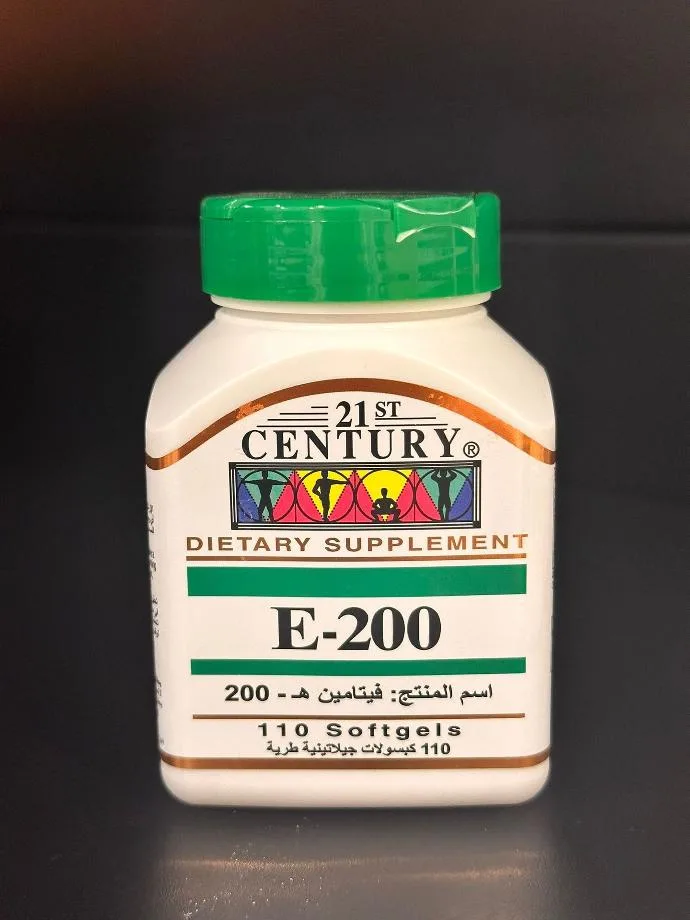 21st Century E-200 IU 110 softgels