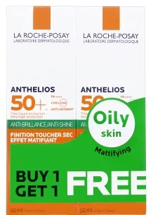 La Roche-posay Anthelios Mattifying Anti-Shine 50ml (offer 1+1)