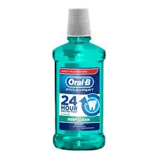 ORAL-B DEEP CLEAN MOUTH WASH 500ML