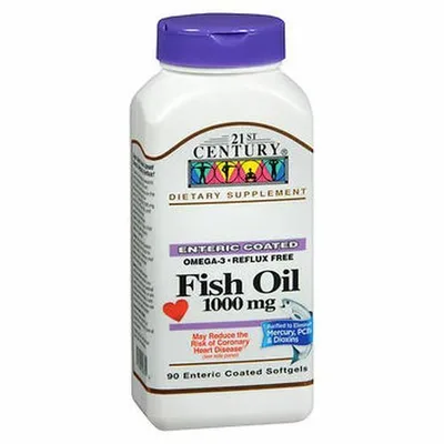 21st Century Fish Oil 1000mg 90 softgels